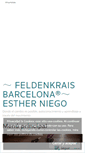 Mobile Screenshot of feldenkraisbarcelona.net